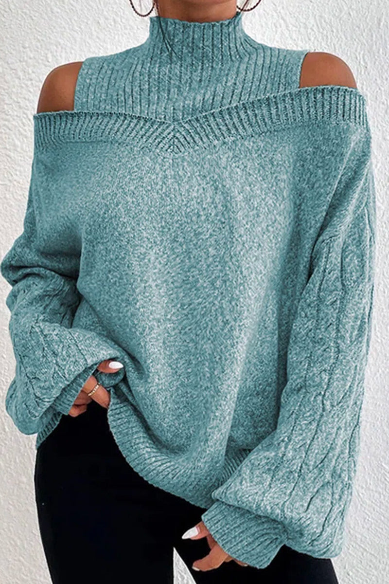 Warm Buttoned Sweater