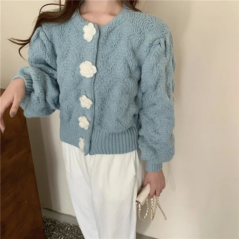 Casual Cropped Sweater