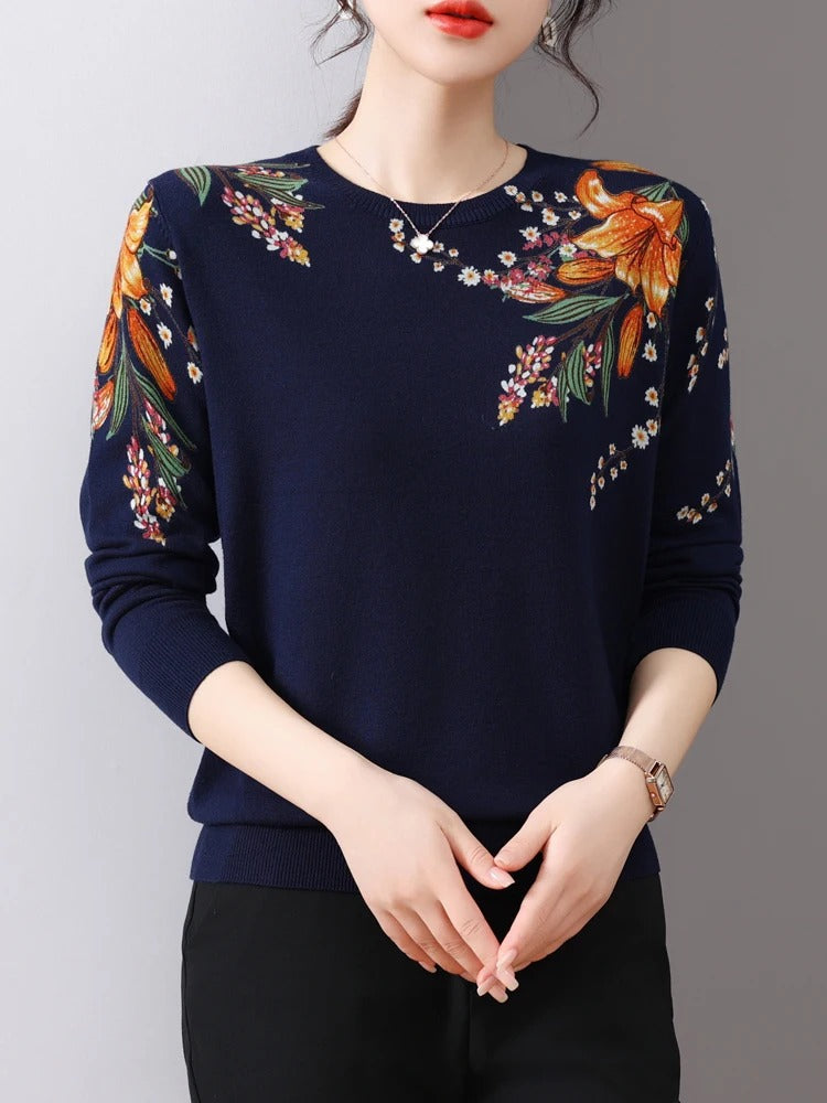 Relaxed Buttoned Sweater