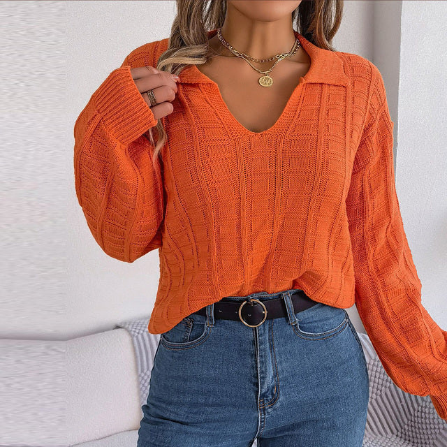 Soft Buttoned Sweater