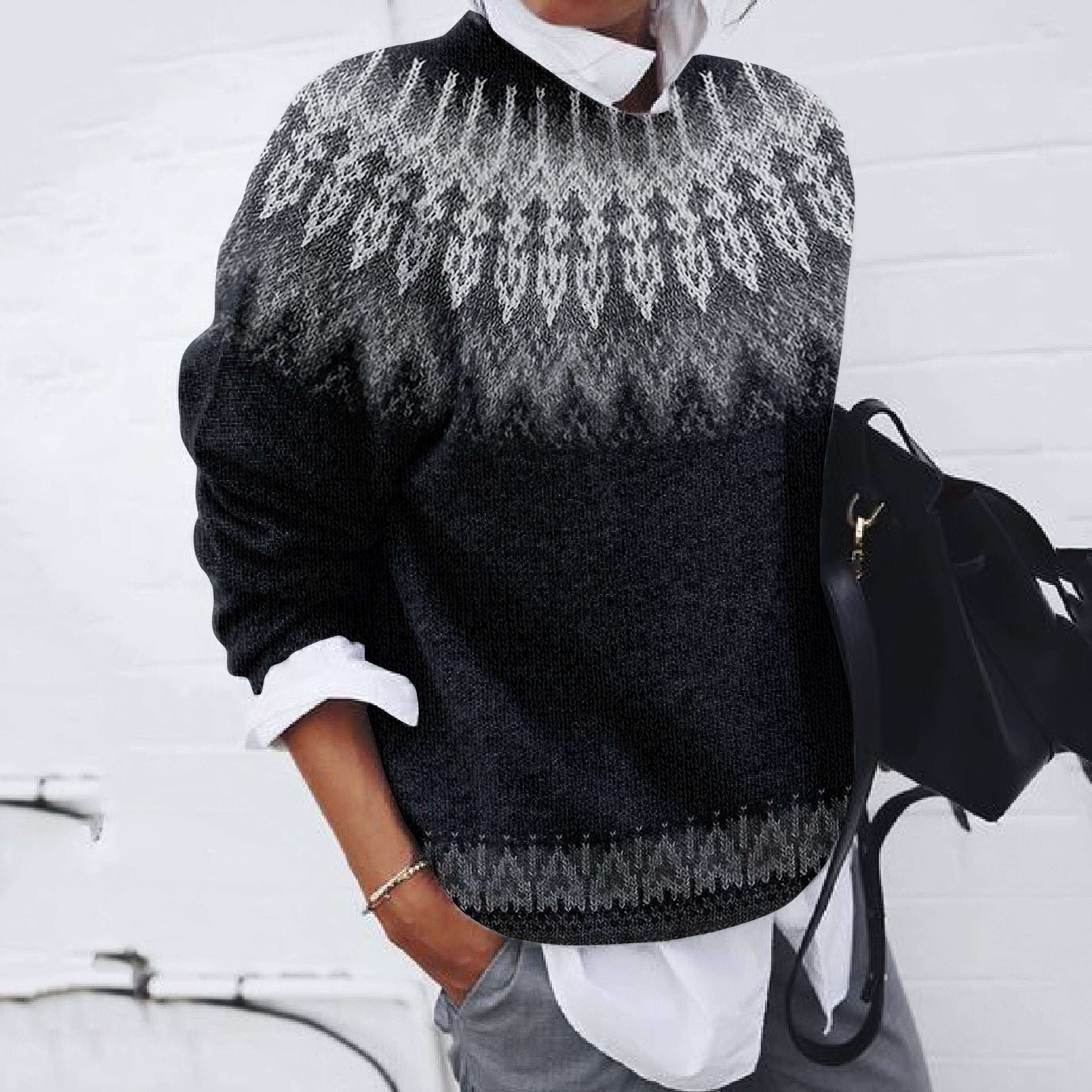 Warm Ribbed Sweater