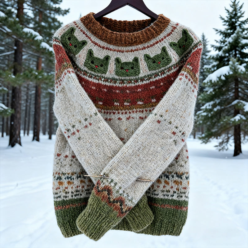 Easy Cropped Sweater