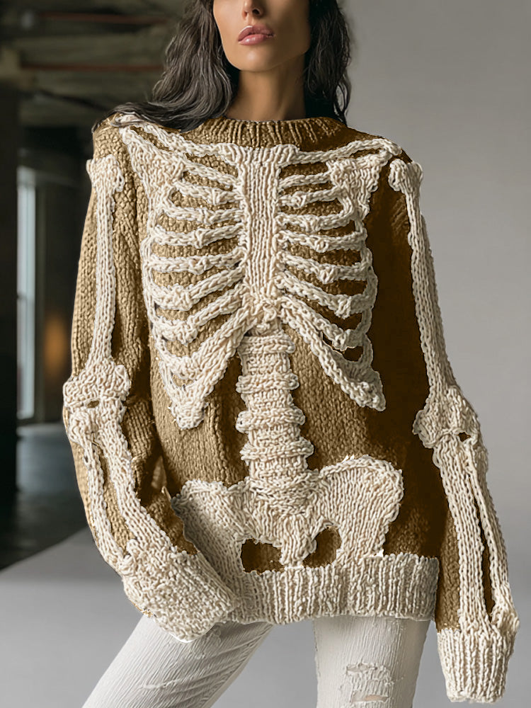 Relaxed Buttoned Sweater