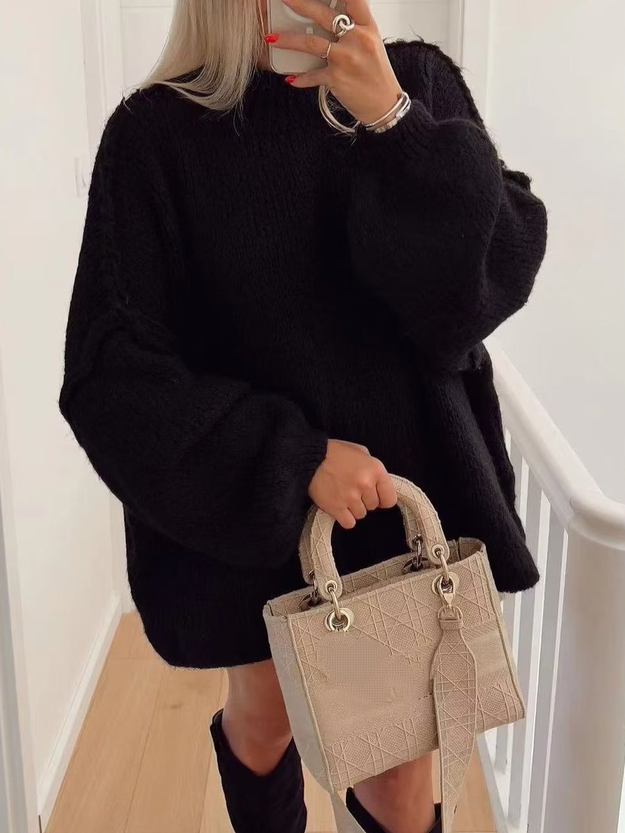 Cozy Buttoned Sweater