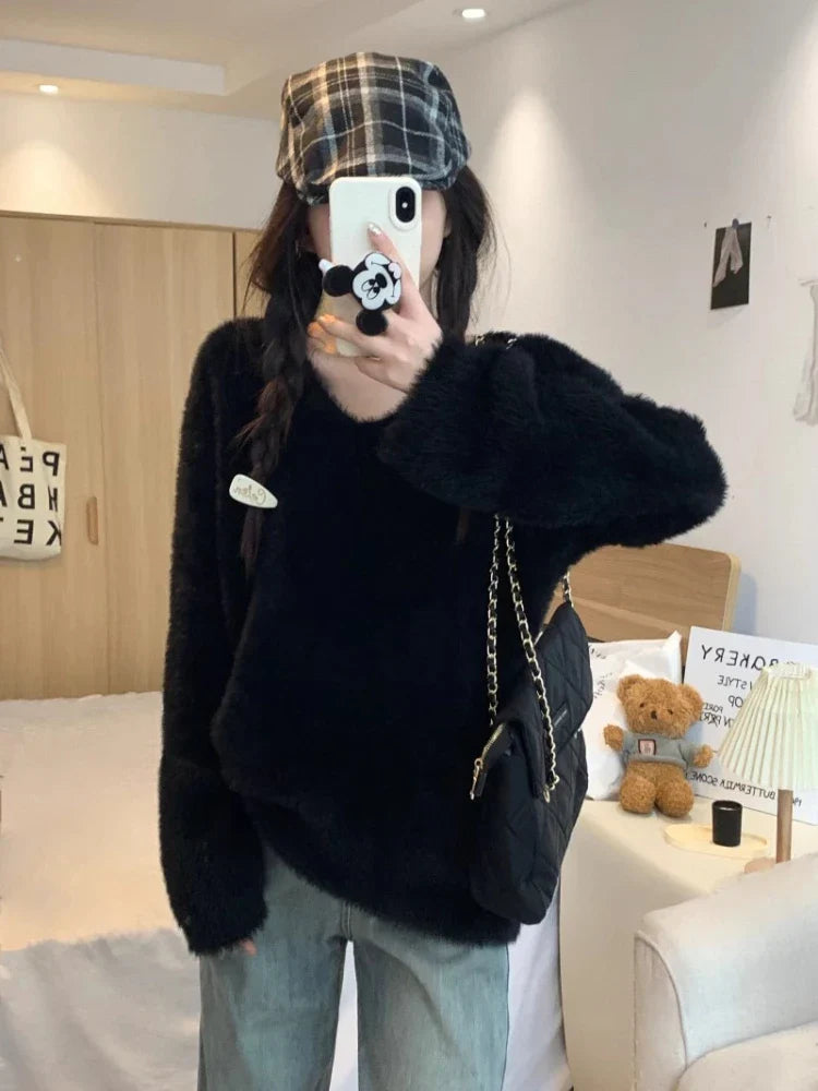 Casual V-Neck Sweater