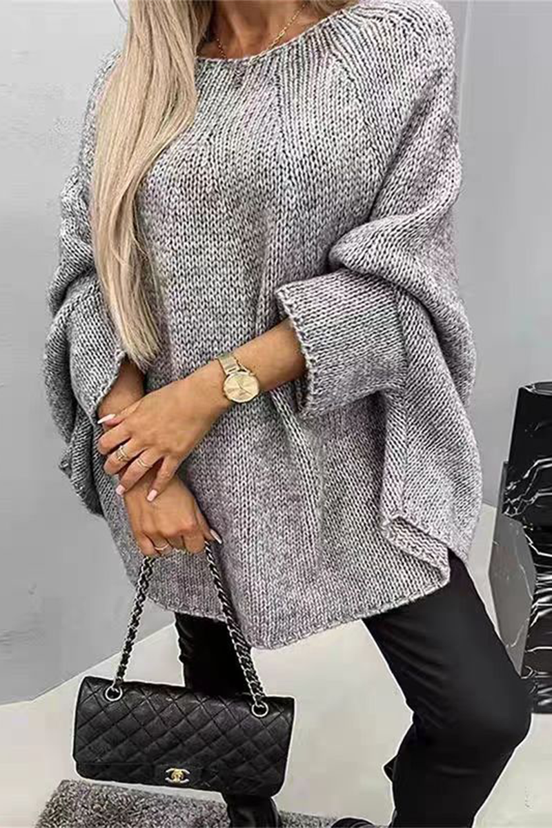 Textured Cropped Sweater