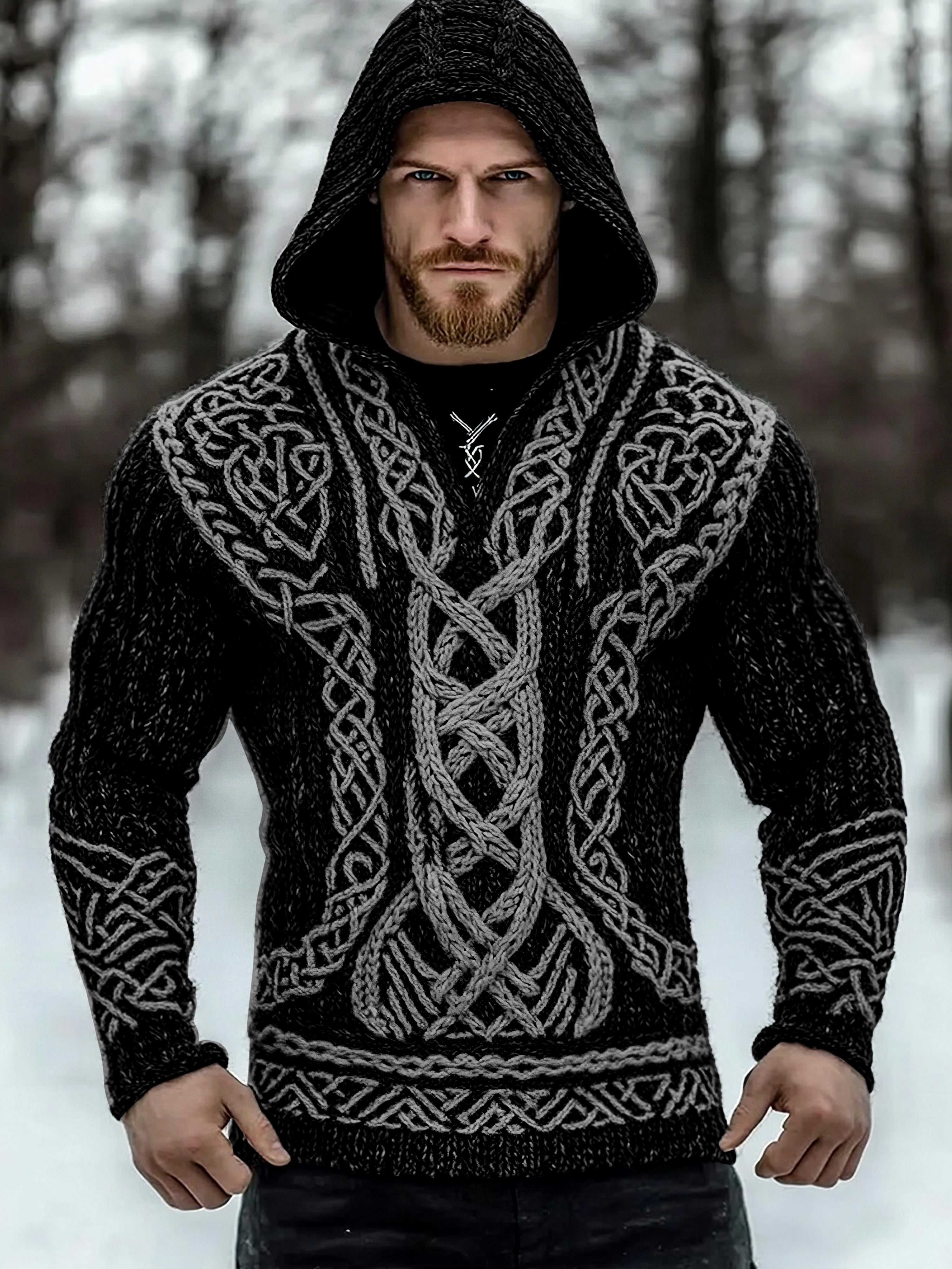 Classic Buttoned Sweater