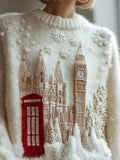 Casual V-Neck Sweater