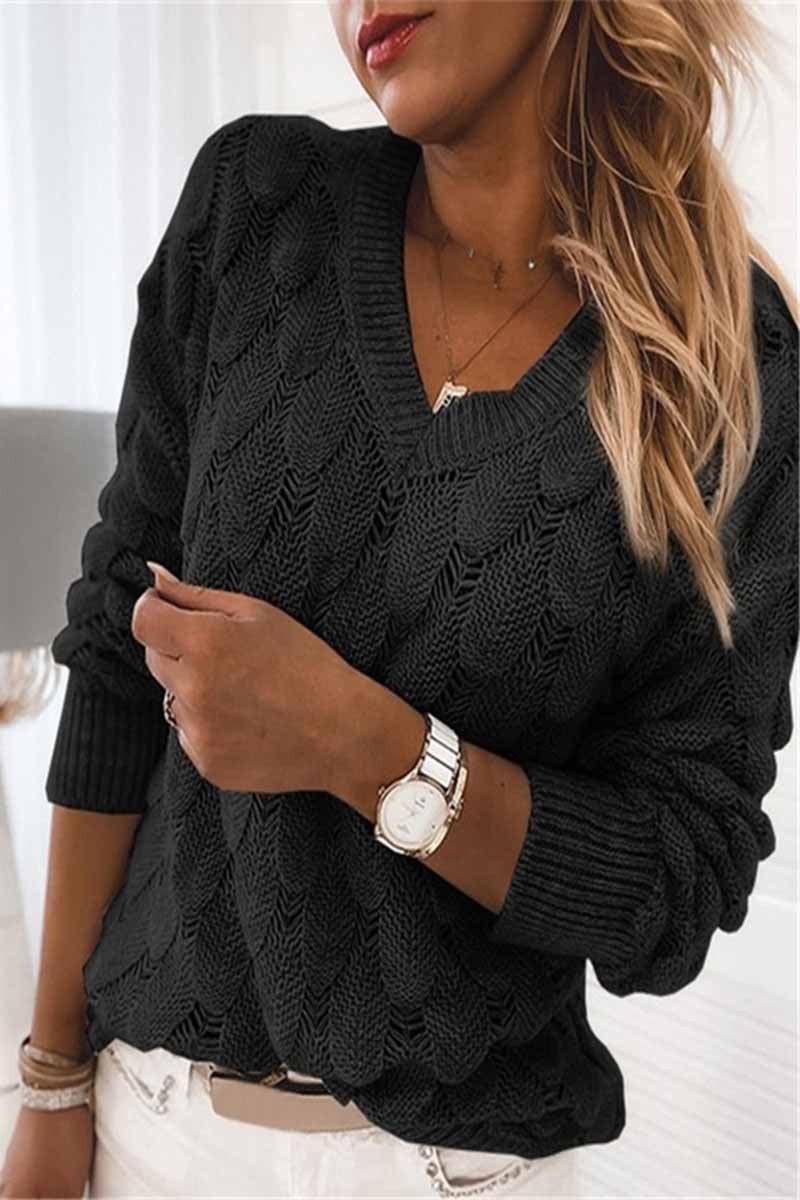 Warm Buttoned Sweater