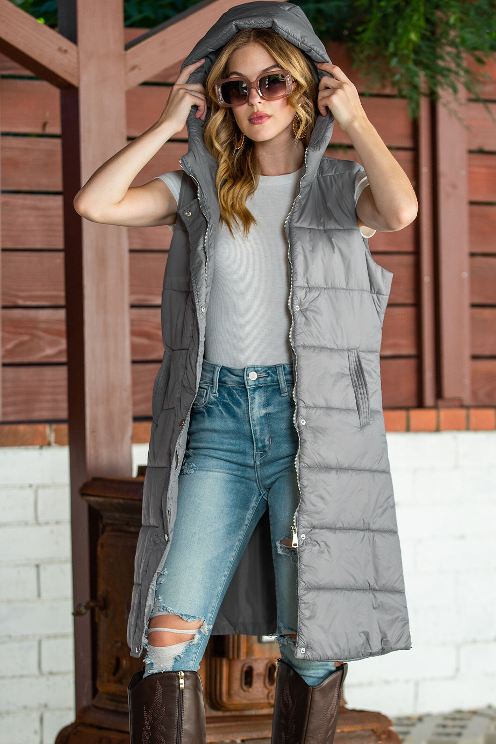 Warm Hooded Coat