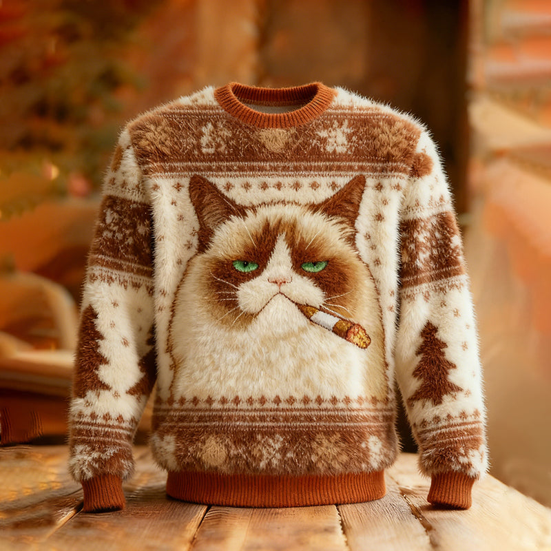 Casual Buttoned Sweater