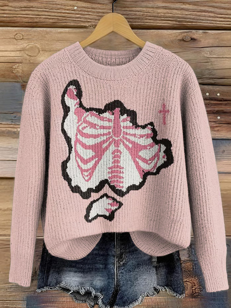 Easy Buttoned Sweater