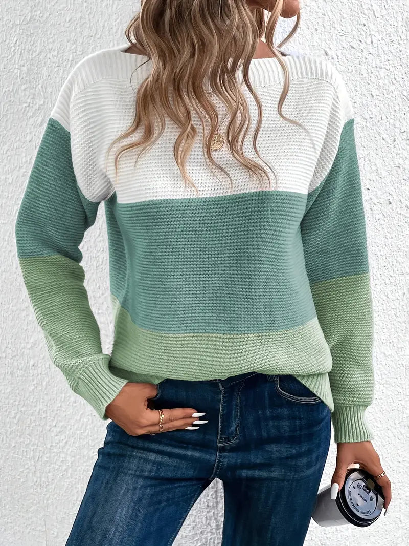 Casual V-Neck Sweater