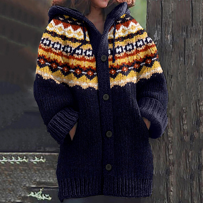 Easy Buttoned Sweater
