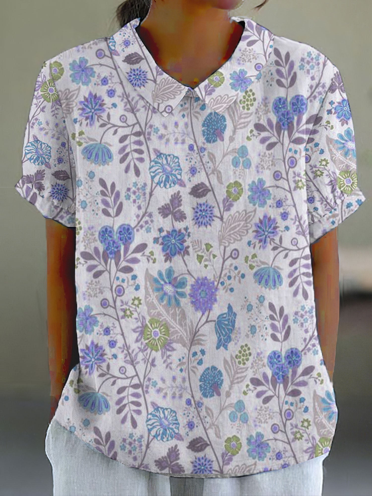 Simple Short-Sleeve Shirt