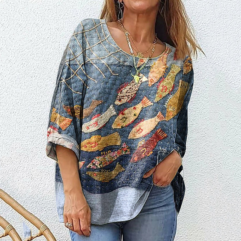 Relaxed Printed Shirt