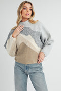 Textured V-Neck Sweater