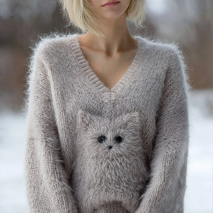Soft Cropped Sweater