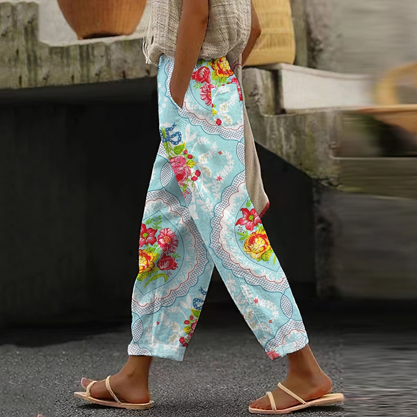 Relaxed Tapered Pants
