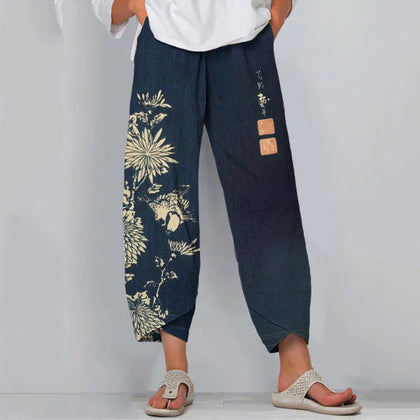Relaxed Pleated Pants