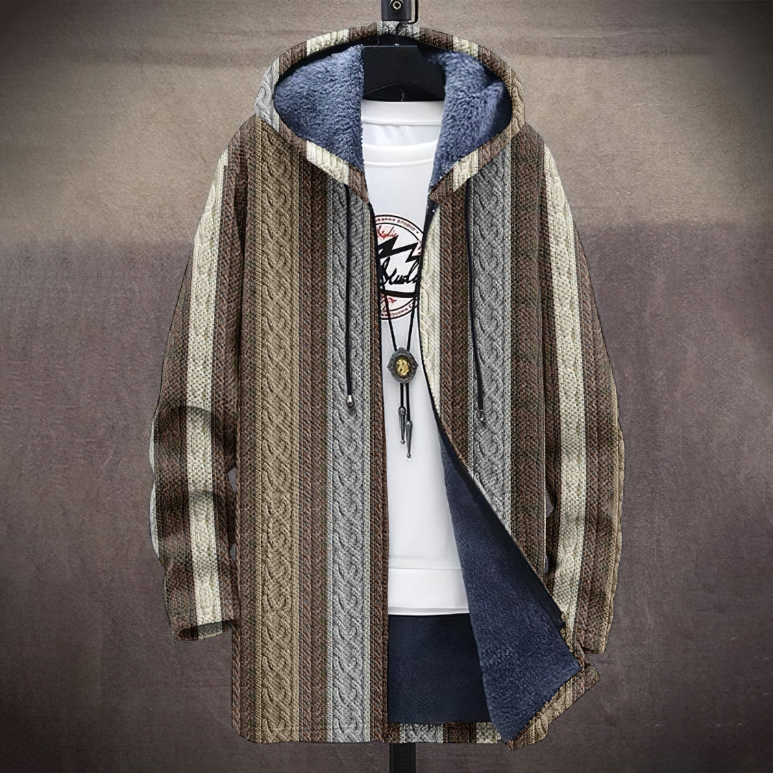 Warm Belted Coat