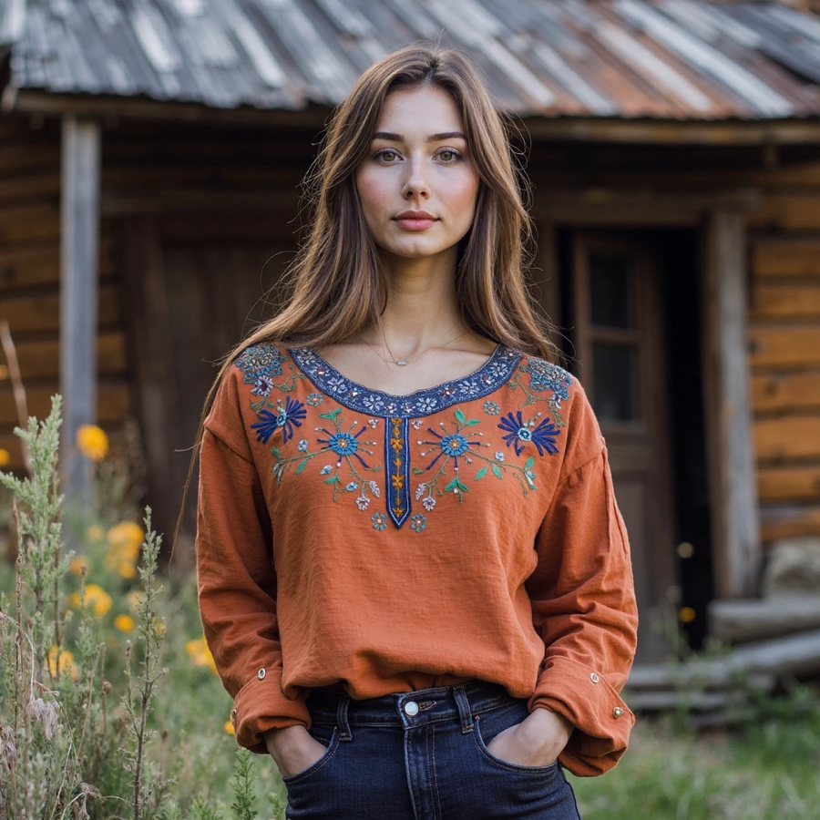 Easy Long-Sleeve Shirt