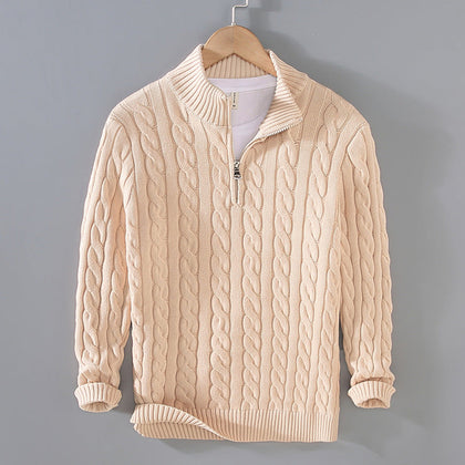 Warm Buttoned Sweater