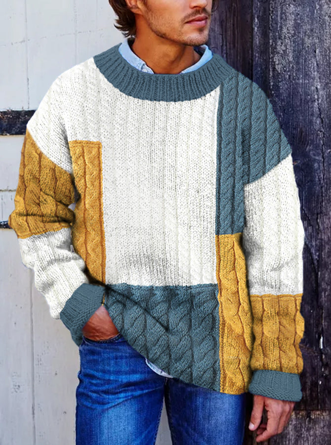 Casual Ribbed Sweater