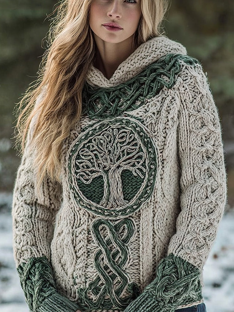 Warm Cable Sweater
