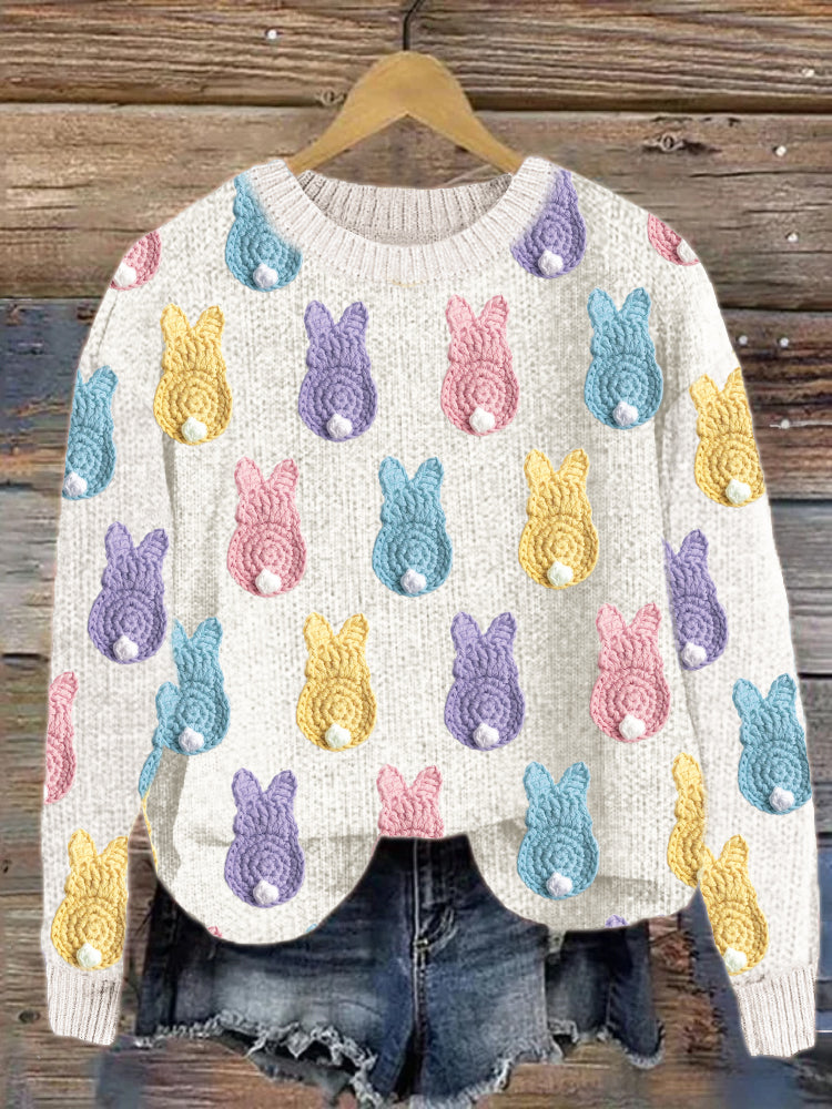 Casual Buttoned Sweater