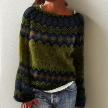 Relaxed Striped Sweater