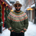 Easy Buttoned Sweater