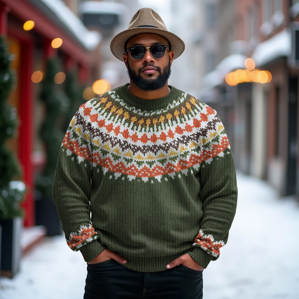 Easy Buttoned Sweater
