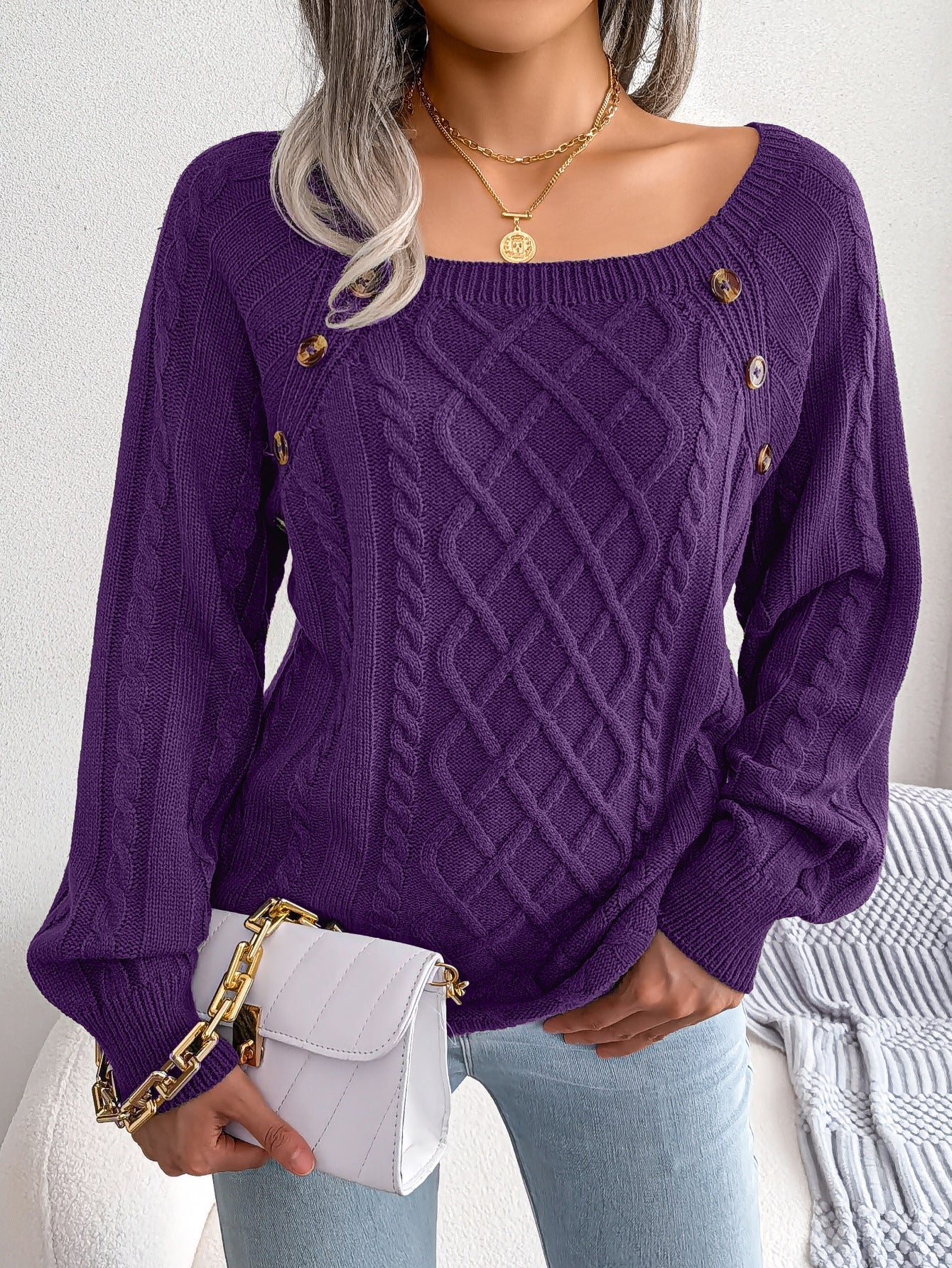 Casual Cable Sweater