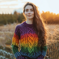 Textured Knit Sweater