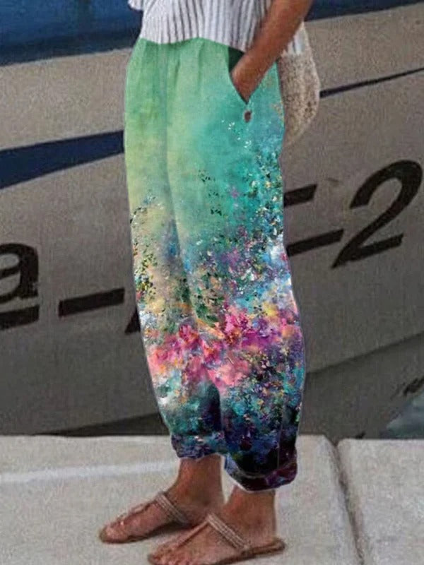 Travel Textured Pants