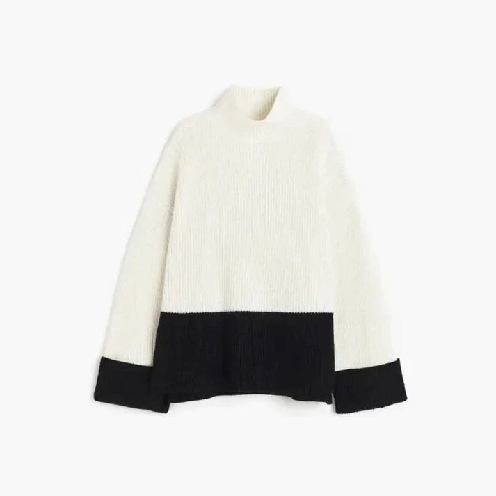 Textured Buttoned Sweater