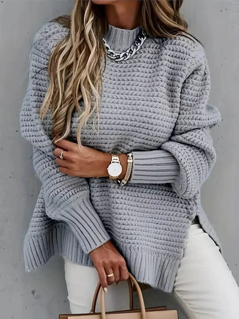 Casual Ribbed Sweater