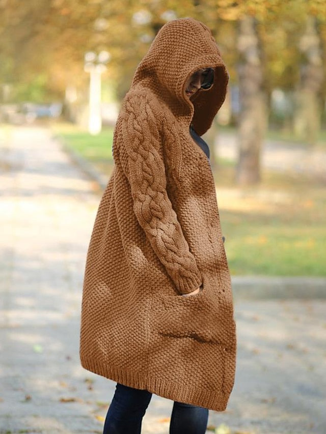 Weekend Open-Front Cardigan