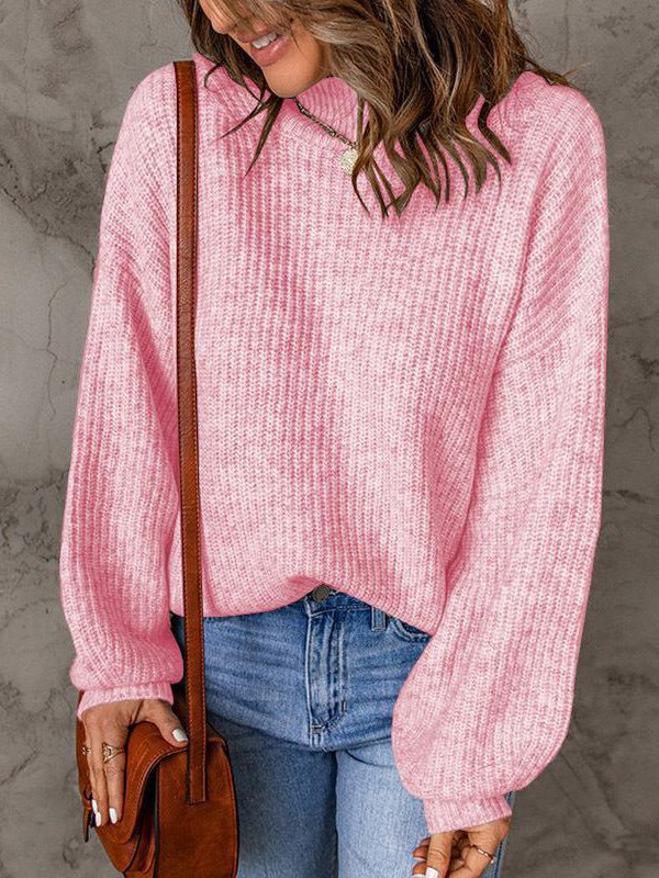 Textured Knit Sweater