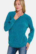 Casual Cropped Sweater