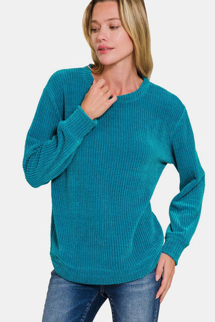 Casual Cropped Sweater