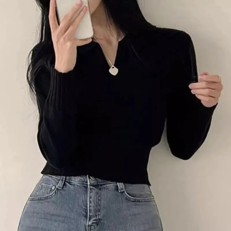 Relaxed Buttoned Sweater