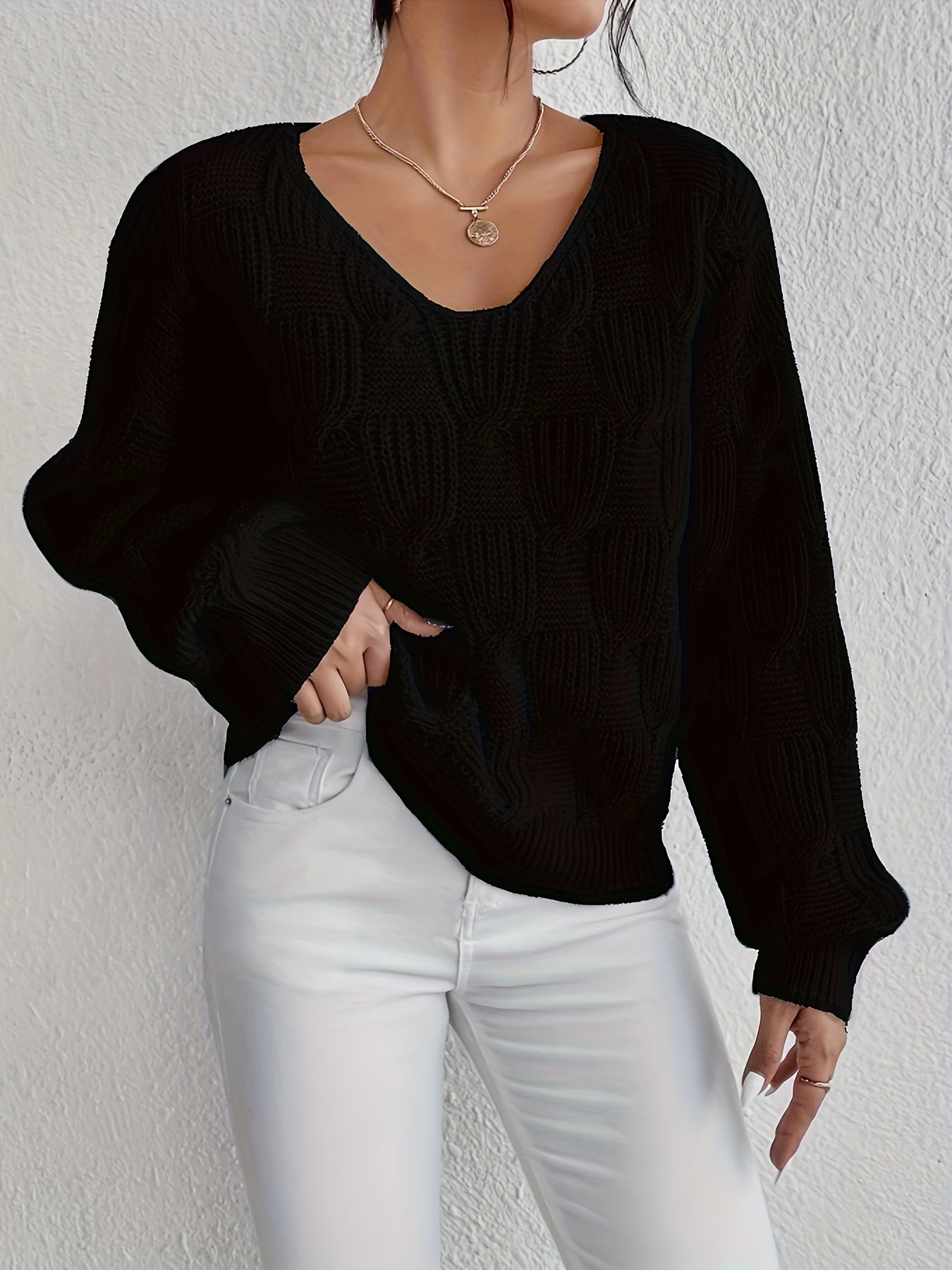 Easy Buttoned Sweater