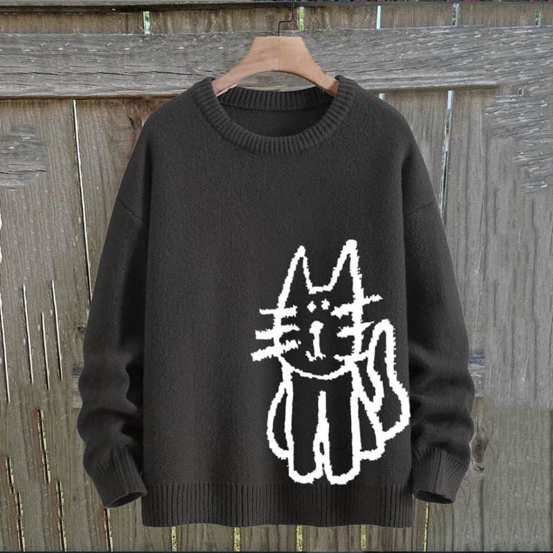 Casual V-Neck Sweater