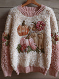 Casual Ribbed Sweater