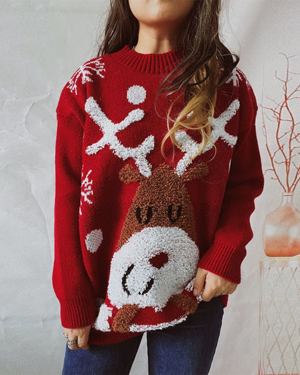 Relaxed Cable Sweater