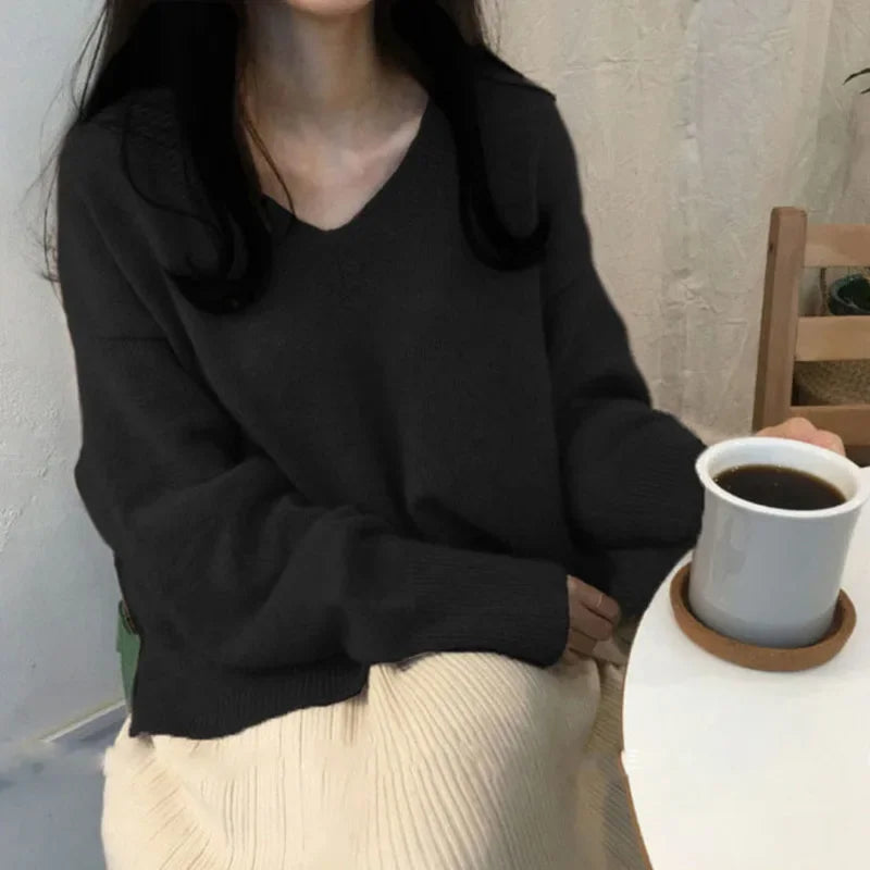 Easy Cropped Sweater