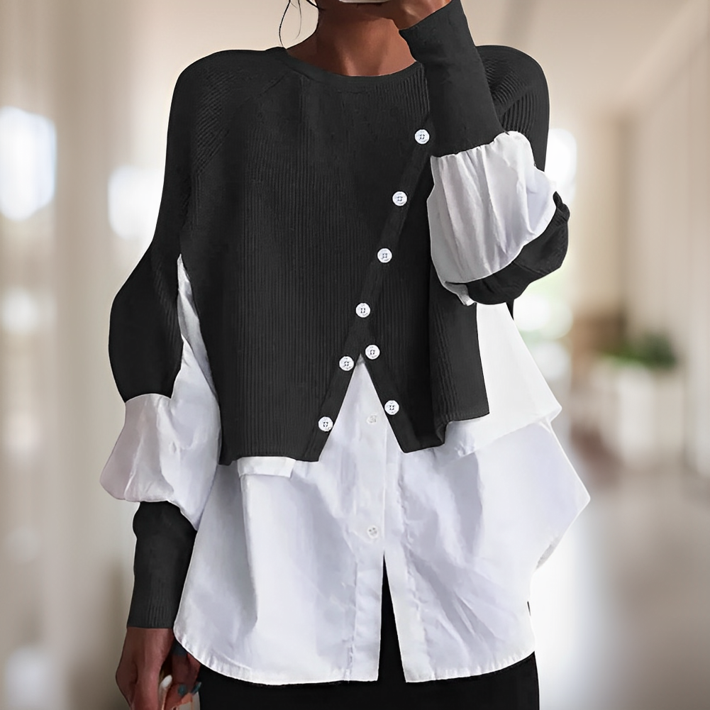 Everyday Buttoned Sweater