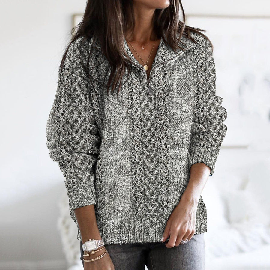 Textured Oversized Sweater
